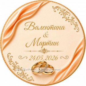 Принт Сватба 10 персонализиран